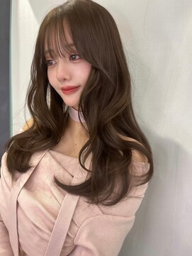リッカ(LICCA) (licca内堀)韓国ヘア×レイヤーカット×ブラウンカラー
