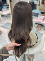 ロンドルピナス 小倉(Lond Lupinus) ミディアムヘア暗めカラー/デザインカラー/フェイスフレーミング