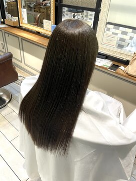 ネオリーブ ジューク 日吉店(Neolive JuQ) 【ブリーチ無し】　オリーブカラー