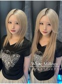 簡単スタイリング/小顔ヘア/伸ばしかけヘア/ヘアセット/