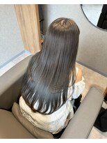 ツキヒ(TUKIHI)&nbsp;顔まわりレイヤーグレージュカラー