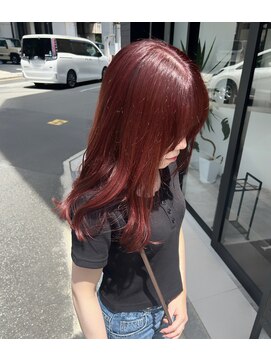 レシピ ラ クレア(recipe la couleur) cherry  red＊
