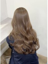 イオエ 元町(ioe)&nbsp;ベージュ/縮毛矯正/透明感カラー/ブリーチなしダブルカラー