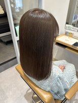オリジンズヘアーセカンド 守谷店(Origins hair 2nd)&nbsp;ベージュ系カラー × BYKARTE TR