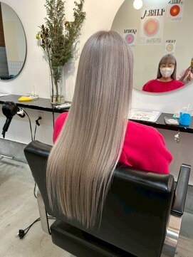 ラック 津田沼(LUCK) ホワイトベージュダブルカラーインナーカラーケアブリーチ