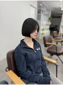ボブ切りっぱなしボブタッセルボブ韓国ボブ大人ボブ