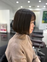 テテ(TETE) 艶カラー/透明感カラー/グレージュカラー/ボブ