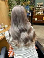 チャプター 問屋町(chapter)&nbsp;髪質改善トリートメントミルクティベージュケアブリーチ韓国ヘア