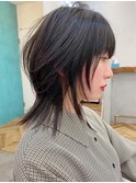 シャギーカットハッシュカットくびれウルフ前髪◎20代～50代