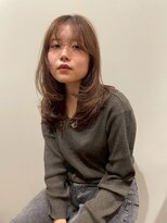 ホネン(honen)&nbsp;髪質改善/縮毛矯正/ミディアムレイヤー/イルミナカラー/薬院