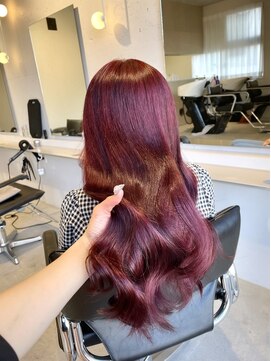 ティム(tim) 《hinako》Pinkを感じるCassis red ∝。