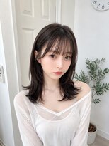 リコット 浦和美園(Liecot)&nbsp;ミディアム髪型20代30代前髪あり前髪なし面長丸顔【浦和美園】