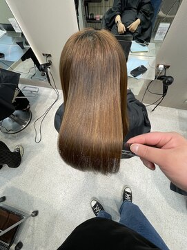 ロンドシェリ 仙台(Lond Cheri) 髪質改善トリートメント縮毛矯正酸性ストレート仙台前髪縮毛矯正