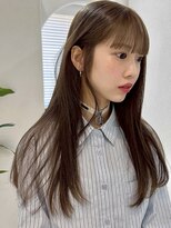 リン 原宿(RiN.)&nbsp;ぷつっとロング×顔まわりレイヤー