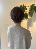 襟足スッキリショートスタイル