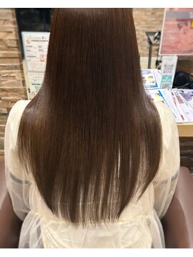 グレースバイハピネス(grace by happiness) ミルクブラウンオリーブベージュ×髪質改善トリートメント7.9