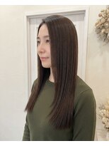ヘアーサロンブランコ(hair salon blanco)&nbsp;シルク艶髪ナチュラルストレートロング