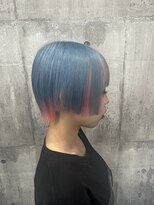 トリコ(torico) 水色×ピンクインナーカラーアンプ