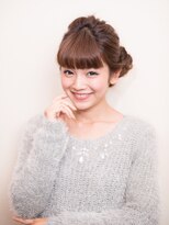 リッシュ(Hair&Eyelash Riche) 編みこみ簡単アレンジ/ヘアアレンジ/ヘアセット/二次会/お呼ばれ