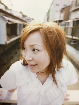 ヘアーデザイン ムーンエル(hair design moon L) ふわり。冬のミディアムスタイル