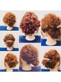 ルナアトリエ(runa atelier)&nbsp;ラフなアレンジからパーティヘアも＊
