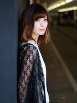 レガーミ(Legami)&nbsp;【Legami】デザインカラー斜めバング×ふわミディ