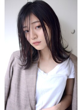 ミラバイグリーン(Mira by green) inner color×natural straight 【デザインカラー】#32