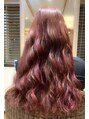 アグ ヘアー キアロ 勾当台公園店(Agu hair chiaro) ピンクブラウンべースにピンクハイライト★