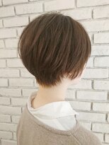 ヘアポケット スタイル店(HAIR POCKET)&nbsp;コロンと可愛い大人ショート☆オレンジベージュ