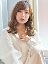 イリーブ(elieve)&nbsp;シアカラーで大人かわいい艶髪◇透明感×ゆるふわレイヤー