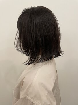 バウム(BAUM) ナチュラルな外ハネボブ。