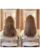 ★髪質改善トリートメント☆before & after★