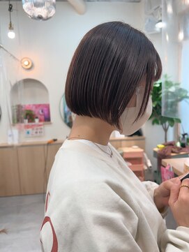 ロウバイレボ 柏(lou by revo) ショートボブ/ミニボブ/マッシュ/切りっぱなし/柏駅