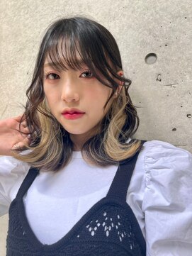 バズ ビー(BUZZ Bee) イヤリングカラー★ホワイトベージュ