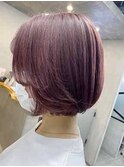 髪質改善大人かわいい＊ヴァイオレットピンク【Zina 福岡天神】
