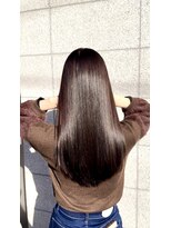 カミビト マヴィー(kamibito mavie)&nbsp;20代30代40代髪質改善カラーアッシュベージュ艶感ストレート
