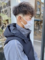 ヘアー アイス ルーチェ(HAIR ICI LUCE)&nbsp;ミドルスキンフェードショートマッシュ／大矢