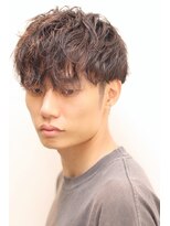 ヘアーアンドグルーミング ヨシザワインク(HAIR&GROOMING YOSHIZAWA Inc.)&nbsp;無造作マッシュメンズショート☆マットカラースパイラルパーマ