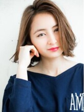 リリアン 表参道(relian) かきあげミディアムヘア