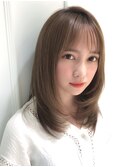 美髪ストレートヘア/髪質改善/レイヤー/縮毛矯正