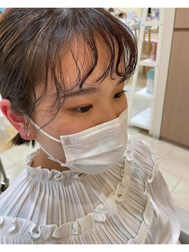 ヘアメイク アージュ 大野城 下大利店(HAIR MAKE age) ニュアンス前髪パーマ 20代30代40代