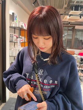 シャンプーボーイ 佐賀(SHAMPOO BOY) 韓国風バングミディアム