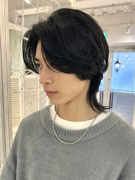 リコバイアフロート(riko by afloat) ウルフ/カルマパーマ/大人カッコいい[メンズカット竹田]