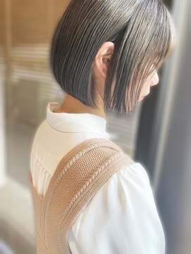 リノショアーズ ショウナン 辻堂店(RinoShores SHONAN) 20代30代大人可愛い艶感アッシュグレージュケアブリーチ