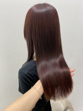 フォルテノエル 静岡鷹匠店(FORTE Noel) ダークピンク/髪質改善