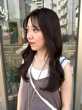 アドア 横浜(ADORE) 【ADORE 横浜】艶ブラウン×透明感カラー