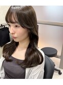 韓国風巻き髪