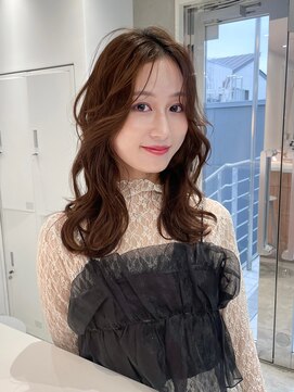 タス(tas) RUNA/似合わせカットカラー/チョコレートカラー/ブリーチなし