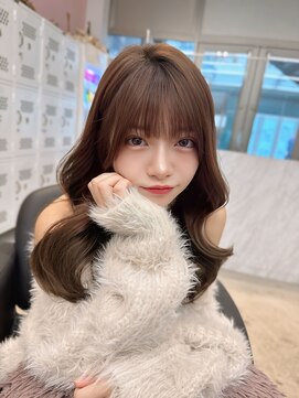 クム(kumu) 【kumu】 ロングレイヤー/顔周りカット/栄/名古屋