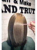 グランド トゥルース 市川店(GRAND TRUTH) さらツヤ髪質改善カラー